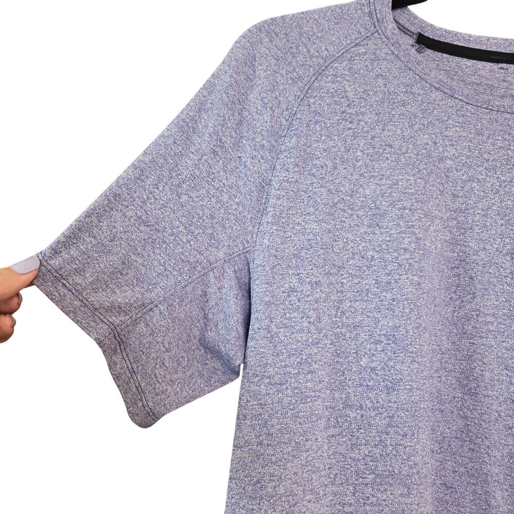 Lululemon License to Train Shirt Short Sleeve Light Blue size small or medium - Picture 10 of 11